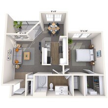 Chelsea 1E 008822 floor plan